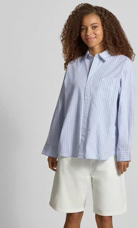 Carhartt Work In Progress relaxed fit blouse met labelstitching model 'Keene' - Foto 3