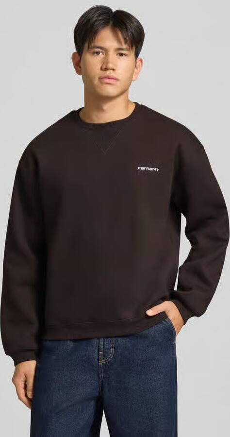 Carhartt Work In Progress relaxed fit sweatshirt van elastische katoenmix - Foto 3