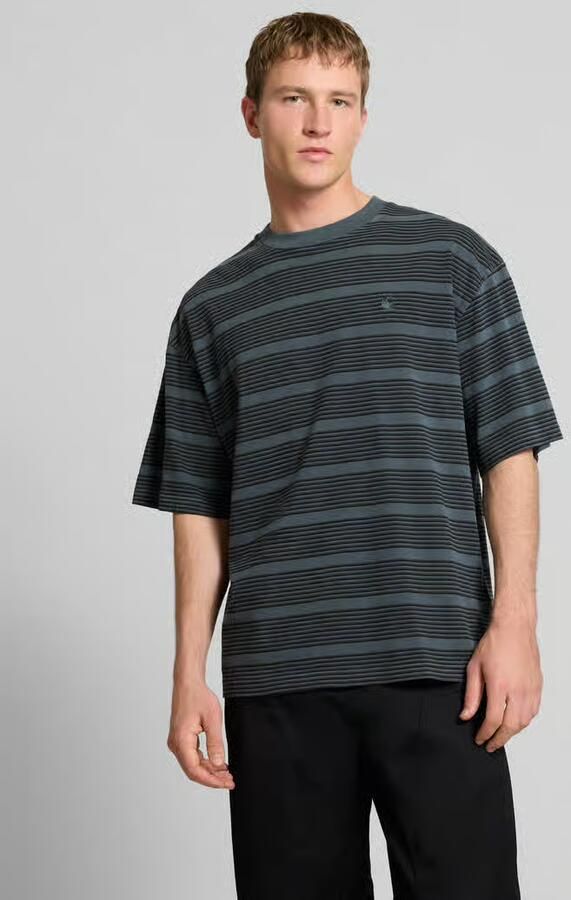 Carhartt Work In Progress Relaxed fit T-shirt met labelstitching model 'HANSON' - Foto 3