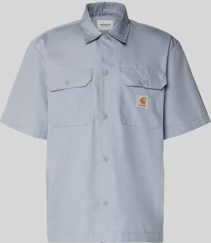 Carhartt Work In Progress relaxed fit vrijetijdsoverhemd met kentkraag en labeldetail - Foto 3