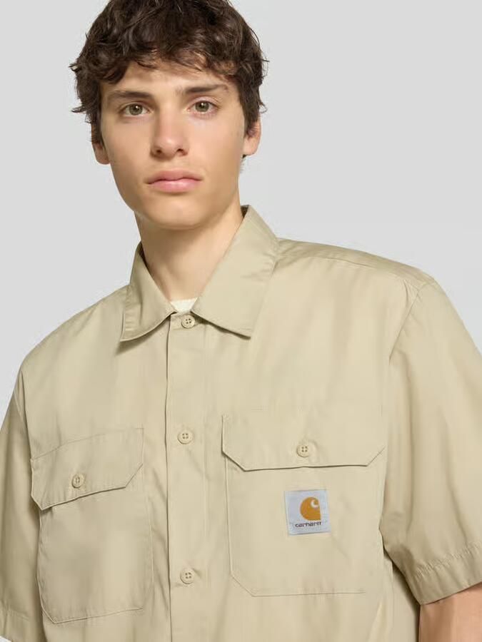 Carhartt Work In Progress relaxed fit vrijetijdsoverhemd met kentkraag en labeldetail - Foto 2