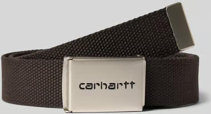 Carhartt Work In Progress Riem met logodetail model 'Chrome'