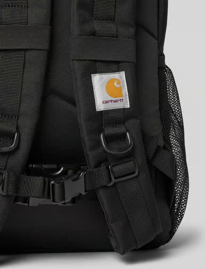 Carhartt WIP Kickflip Rugzak Gerecycled Polyester Canvas `Zwart` Black Heren
