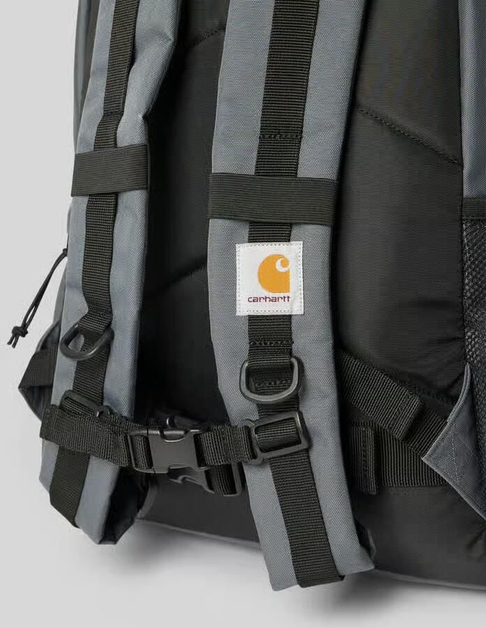 Carhartt Work In Progress Rugzakfunctie met logopatch model 'KICKFLIP'