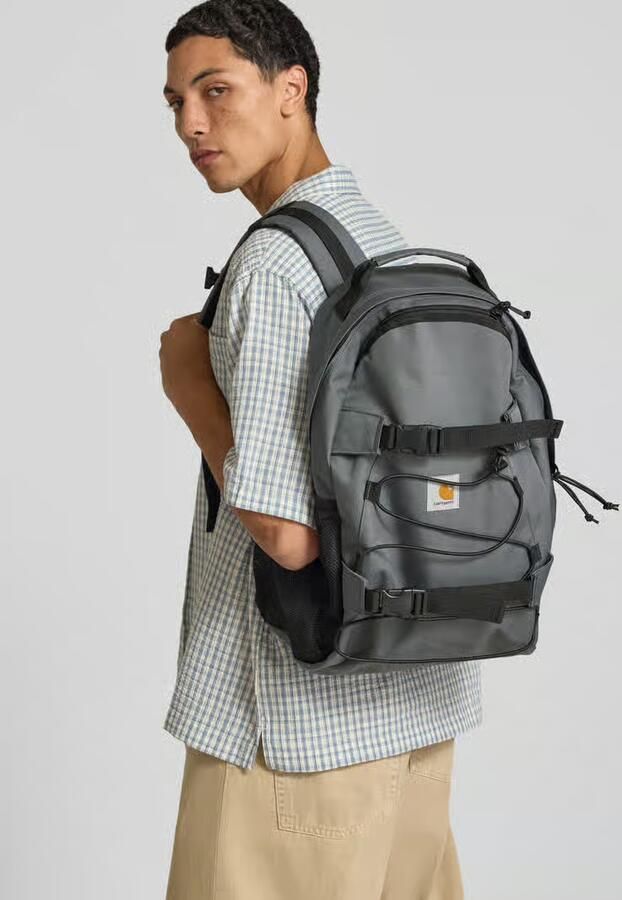 Carhartt Work In Progress Rugzakfunctie met logopatch model 'KICKFLIP' - Foto 3