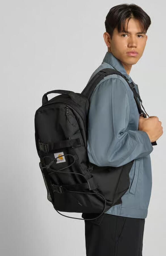 Carhartt WIP Kickflip Rugzak Gerecycled Polyester Canvas `Zwart` Black Heren - Foto 2