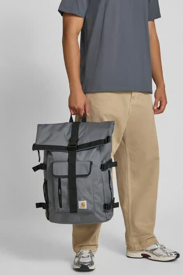 Carhartt Work In Progress Rugzakfunctie met logopatch model 'PHILIS' - Foto 3