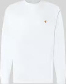 Carhartt Work In Progress shirt met lange mouwen met labelstitching