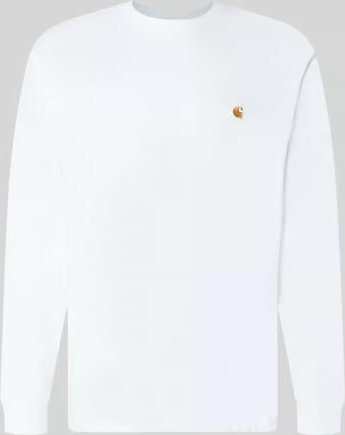 Carhartt Work In Progress shirt met lange mouwen met labelstitching