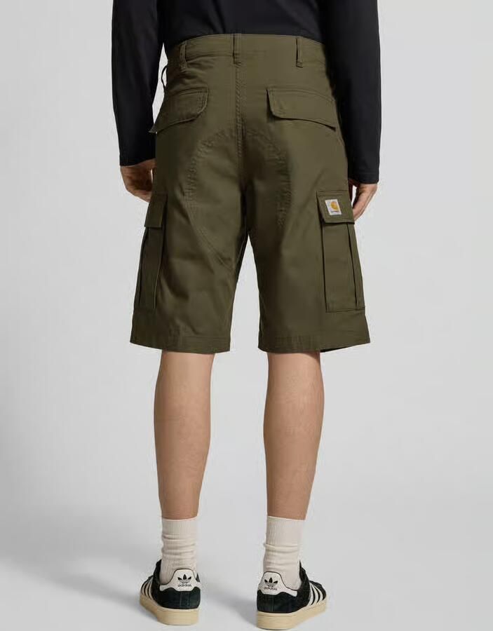 Carhartt WIP Cargo Shorts Cypress Rinsed Green Heren