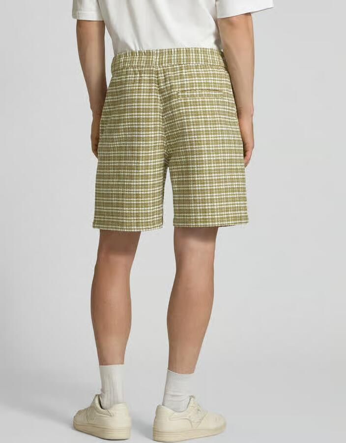 Carhartt Work In Progress Short met structuurpatroon model 'Kander'