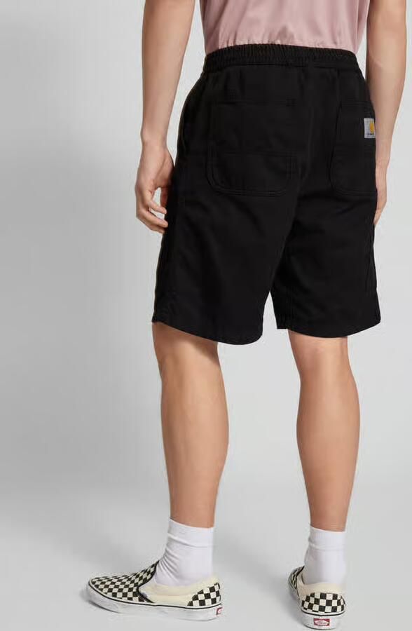 Carhartt Work In Progress Shorts met elastische tailleband model 'FLINT'