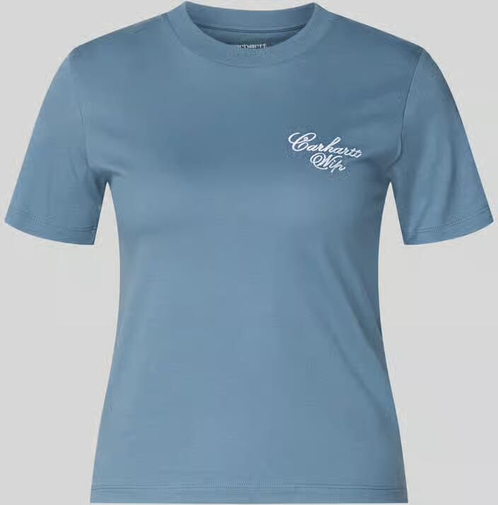 Carhartt Work In Progress Slim Fit t-shirt van pure katoen model 'Gracious'
