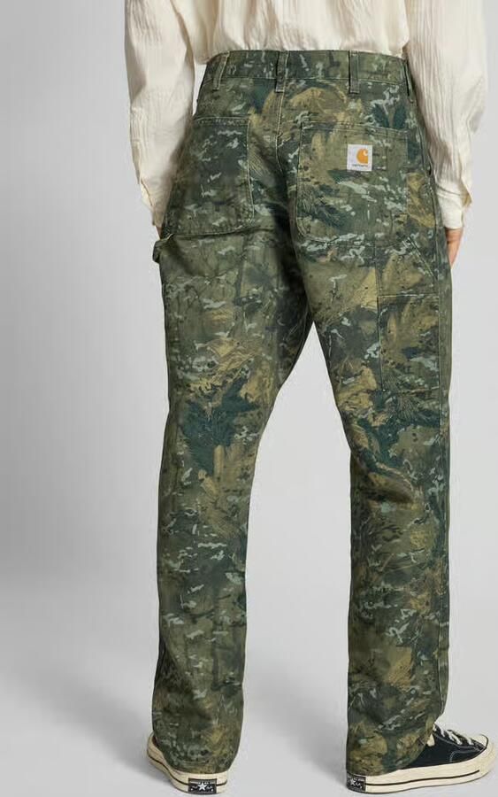 Carhartt Work In Progress Stoffen broek met Franse steekzakken