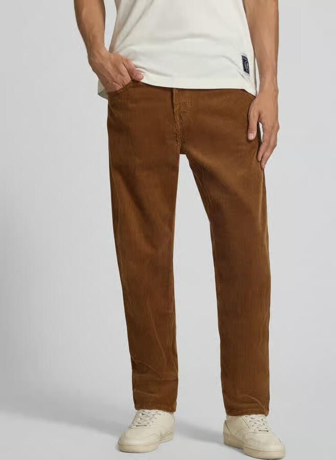 Carhartt Work In Progress straight fit broek van puur katoen in corduroy look - Foto 2