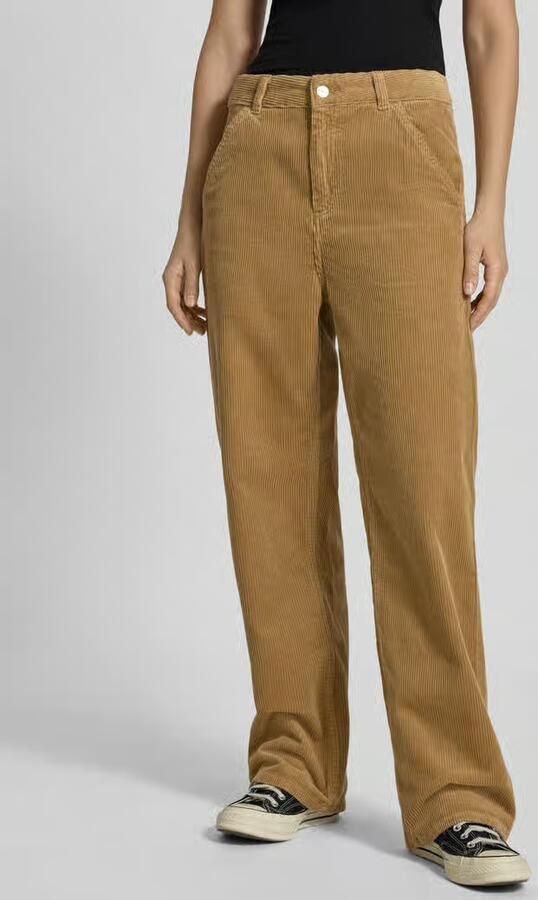Carhartt Work In Progress Straight fit corduroy broek in 5-pocketmodel model 'Coventry' - Foto 2