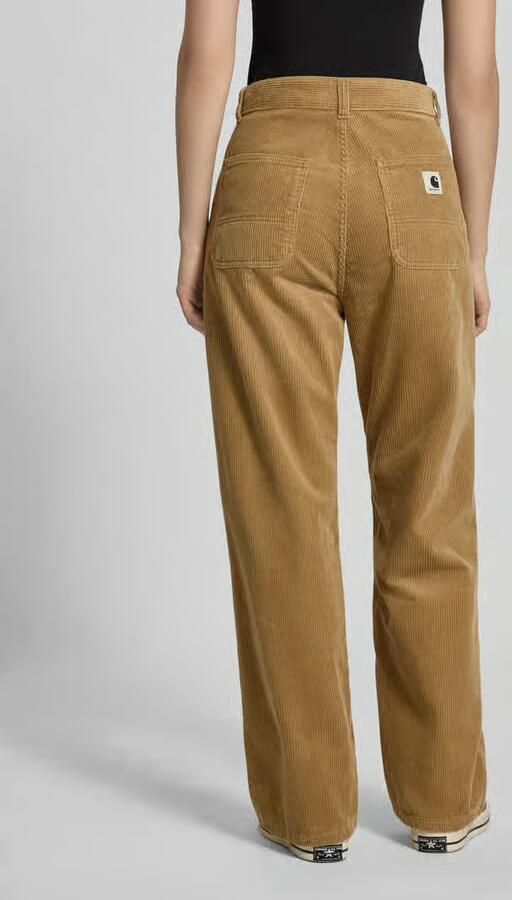 Carhartt Work In Progress Straight fit corduroy broek in 5-pocketmodel model 'Coventry'