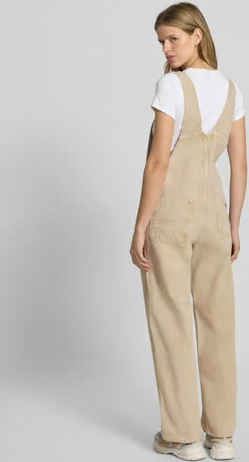 Carhartt Work In Progress Straight fit tuinbroek met labeldetail