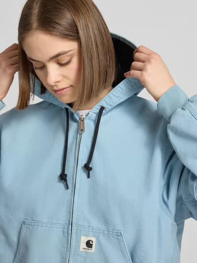 Carhartt Work In Progress Sweatjack met capuchon en kangoeroezak