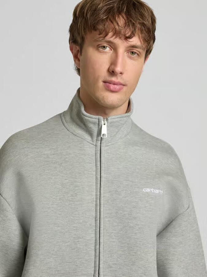 Carhartt Work In Progress Sweatjack met opstaande kraag - Foto 2