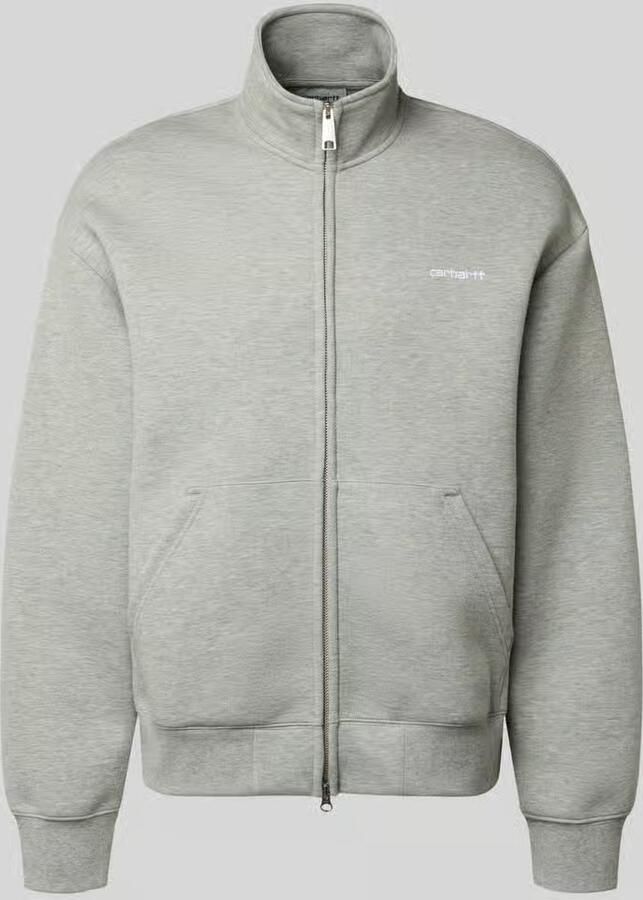 Carhartt Work In Progress Sweatjack met opstaande kraag