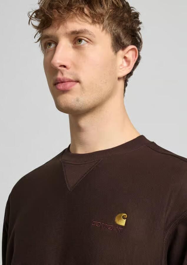 Carhartt Work In Progress Sweatshirt met labelstitching - Foto 2