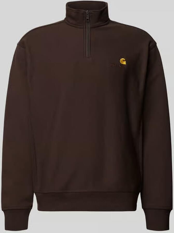 Carhartt Work In Progress Sweatshirt met labelstitching