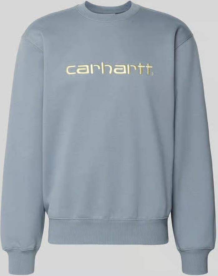 Carhartt Work In Progress Sweatshirt met labelstitching