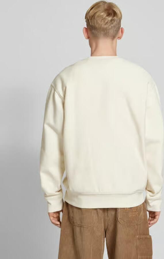 Carhartt WIP American Script Sweatshirt Hoodies Kleding natural maat: XS beschikbare maaten:L XL XXL XS