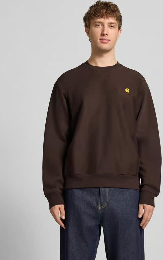 Carhartt Work In Progress sweatshirt met labelstitching - Foto 3