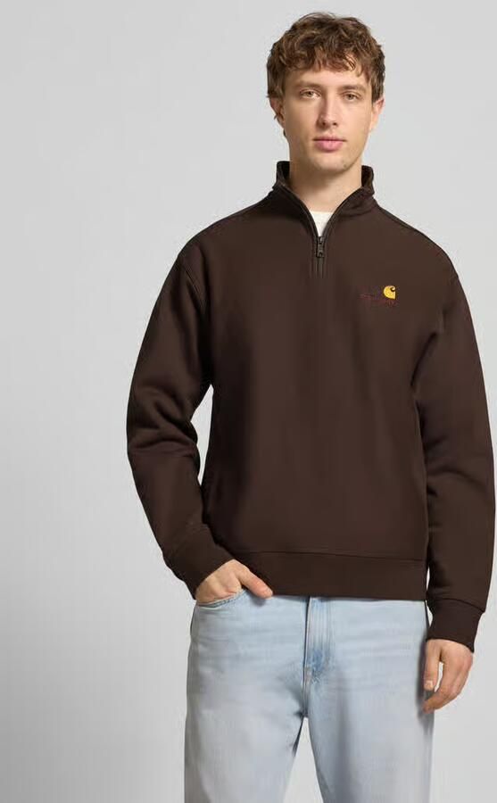 Carhartt Work In Progress Sweatshirt met labelstitching - Foto 3