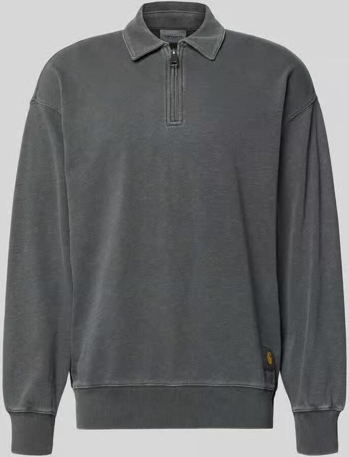 Carhartt Work In Progress sweatshirt met polokraag - Foto 2