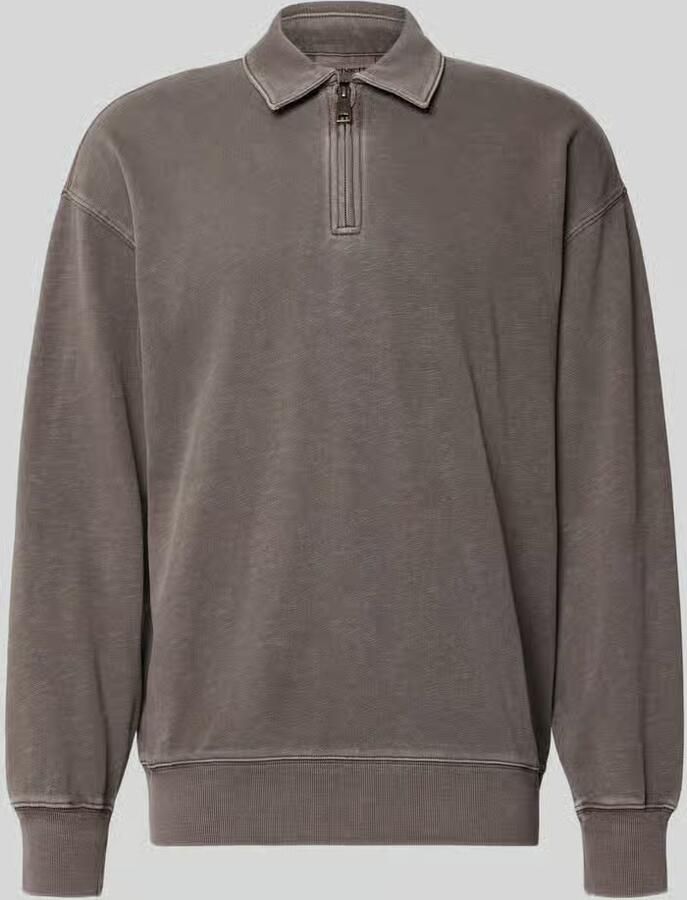 Carhartt Work In Progress sweatshirt met polokraag - Foto 2