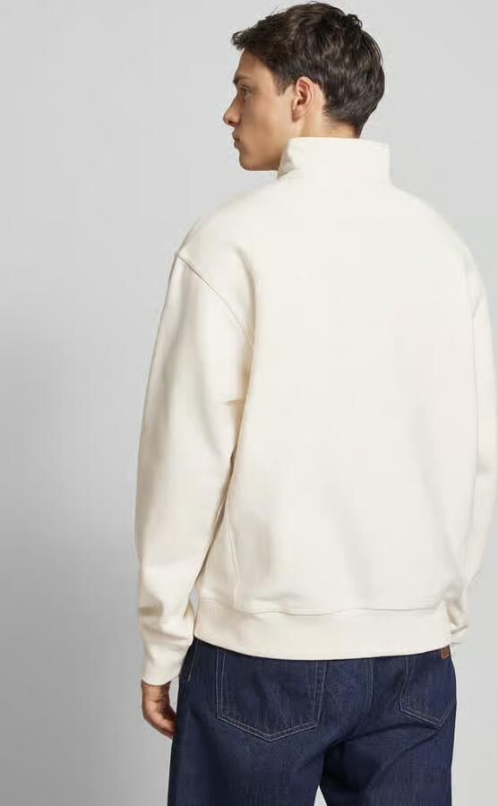 Carhartt WIP Half Zip American Script Sweatshirt Hooded vesten Kleding natural maat: M beschikbare maaten:M L XL XXL