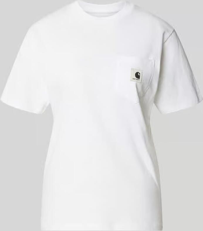Carhartt Work In Progress T-shirt met borstzak en labeldetail - Foto 2