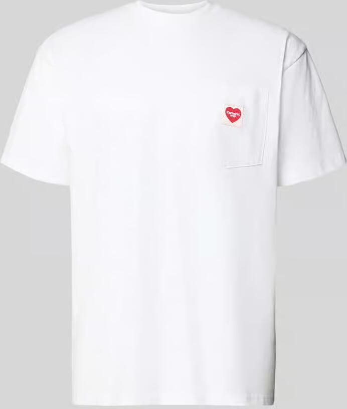 Carhartt Work In Progress T-shirt met borstzak en labelpatch - Foto 2