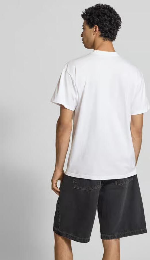 Carhartt Work In Progress T-shirt met borstzak en labelpatch - Foto 4