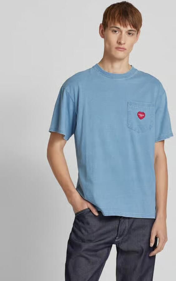 Carhartt Work In Progress T-shirt met borstzak model 'INGO' - Foto 2
