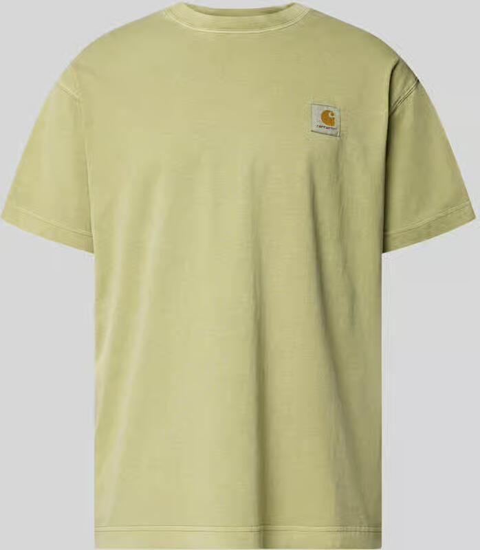 Carhartt Work In Progress T-shirt met labeldetail model 'Nelson' - Foto 3