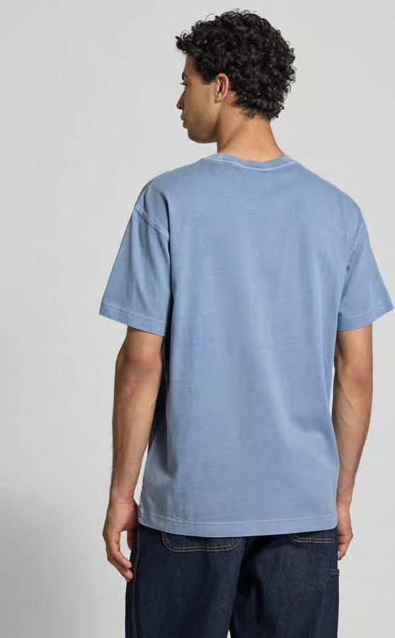 Carhartt Work In Progress T-shirt met labeldetail model 'Nelson' - Foto 3