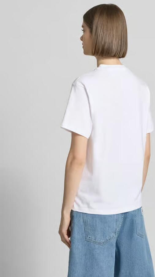 Carhartt Work In Progress T-shirt van puur biologisch katoen met labelpatch - Foto 3