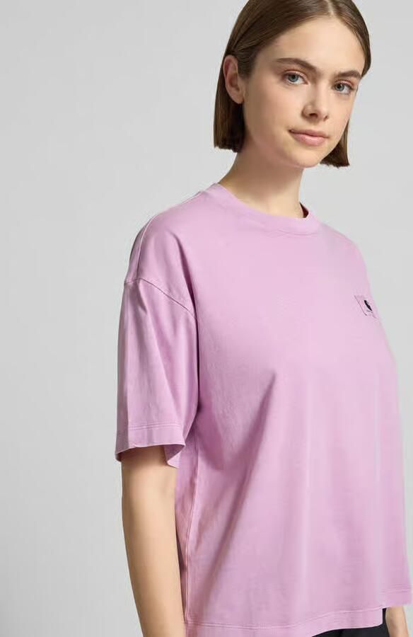 Carhartt Work In Progress T-shirt met labelpatch model 'Nelson'