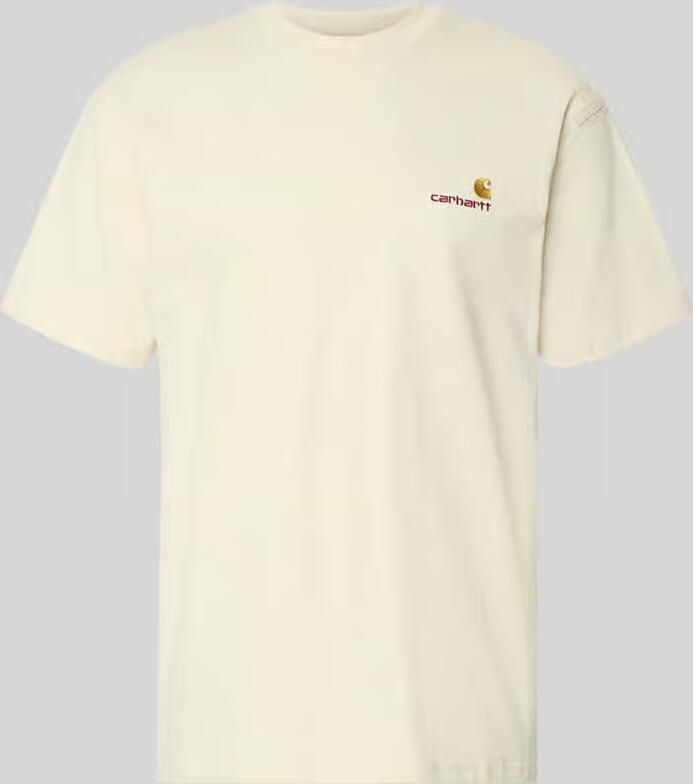 Carhartt WIP American Script T-shirt T-shirts Kleding natural maat: S beschikbare maaten:S M L XL - Foto 4