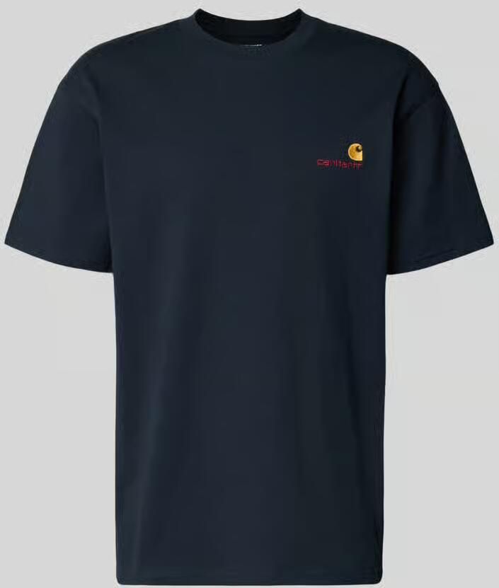 Carhartt Work In Progress T-shirt met Labelstitching en Ronde hals - Foto 2