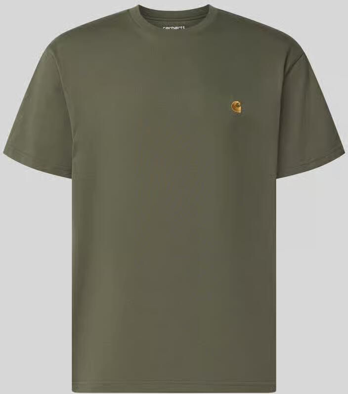 Carhartt Work In Progress T-shirt met Labelstitching en Ronde hals - Foto 2