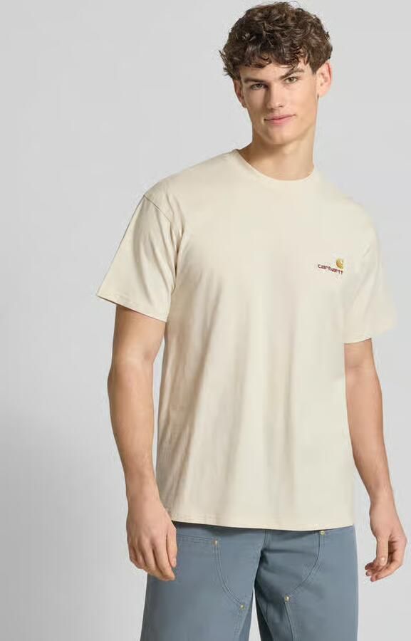 Carhartt WIP American Script T-shirt T-shirts Kleding natural maat: S beschikbare maaten:S M L XL - Foto 6
