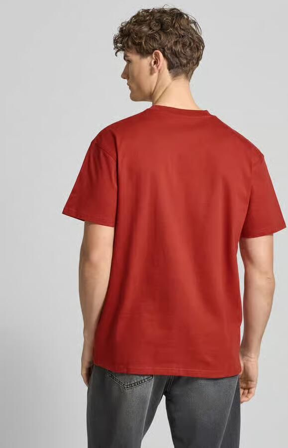 Carhartt Work In Progress T-shirt met Labelstitching en Ronde hals - Foto 2