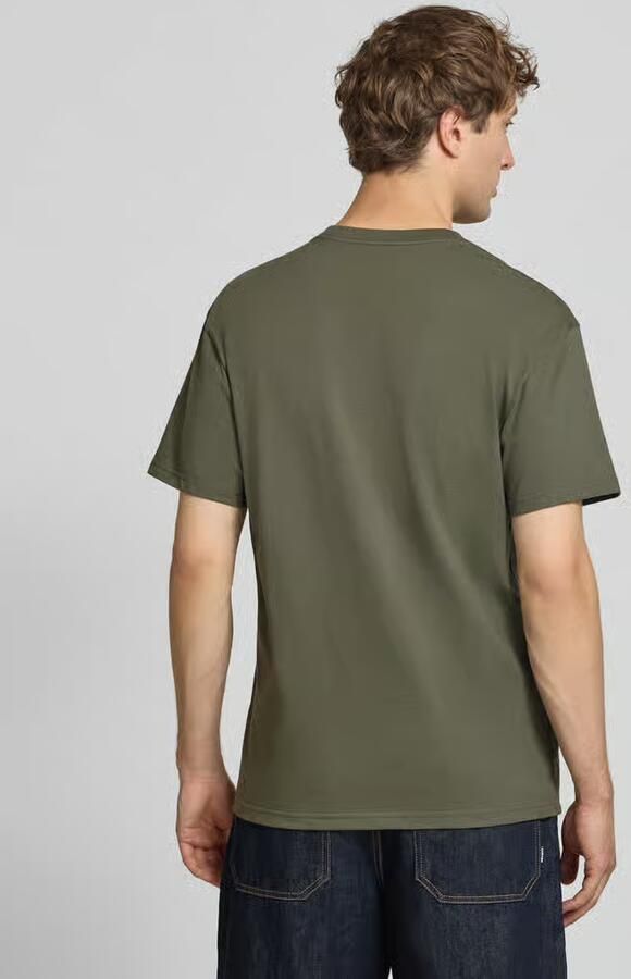 Carhartt Work In Progress T-shirt met Labelstitching en Ronde hals - Foto 2