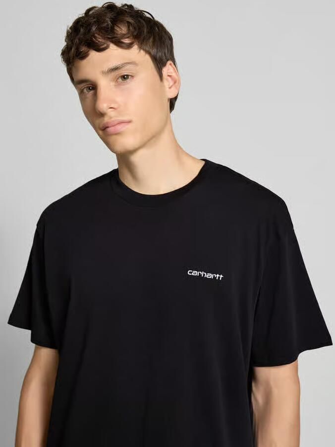 Carhartt WIP Zwarte T-shirts en Polos voor Heren Black Heren - Foto 2