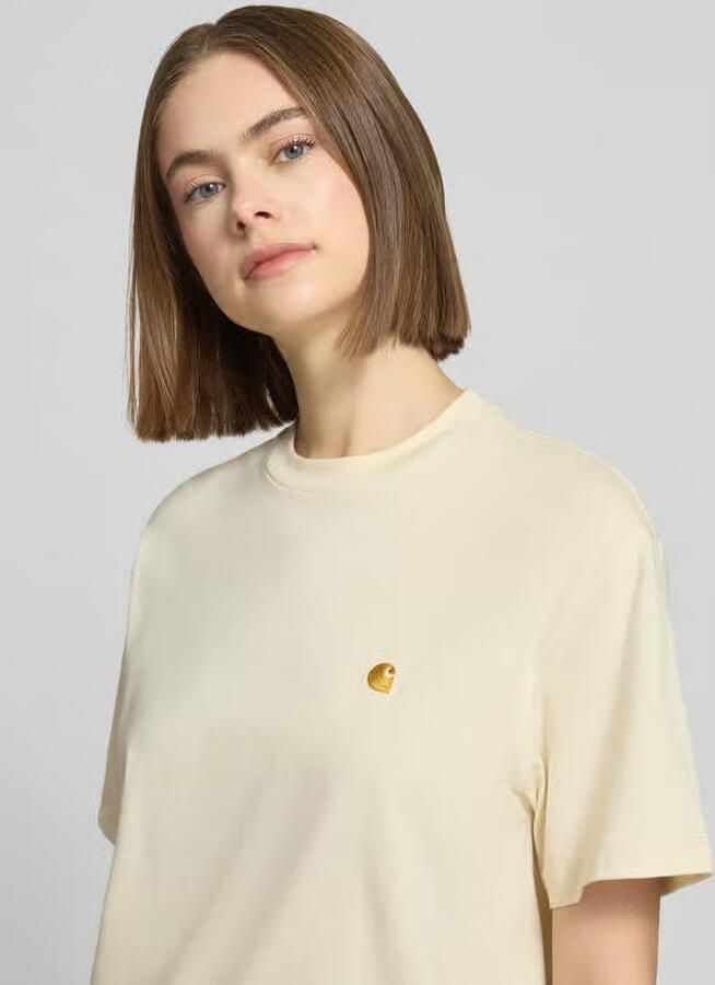Carhartt Work In Progress T-shirt met labelstitching